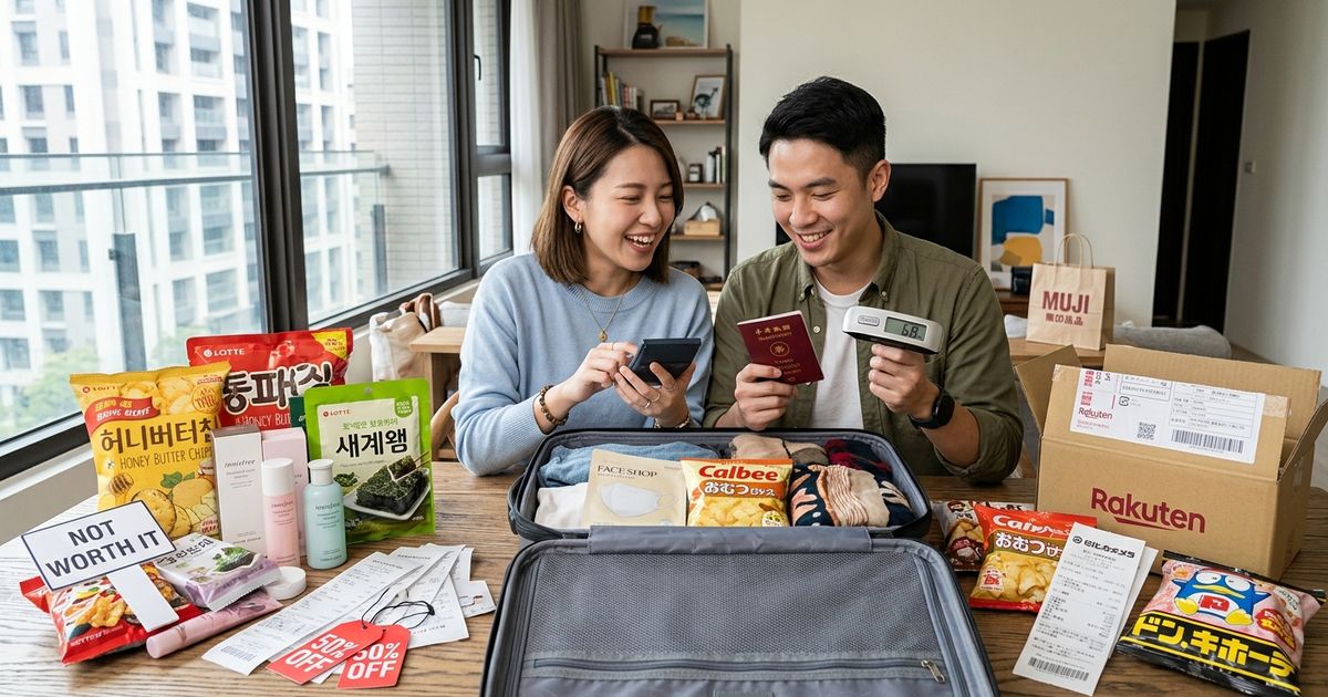 樂天必買清單怎麼挑?韓國超市與日本店鋪省錢攻略