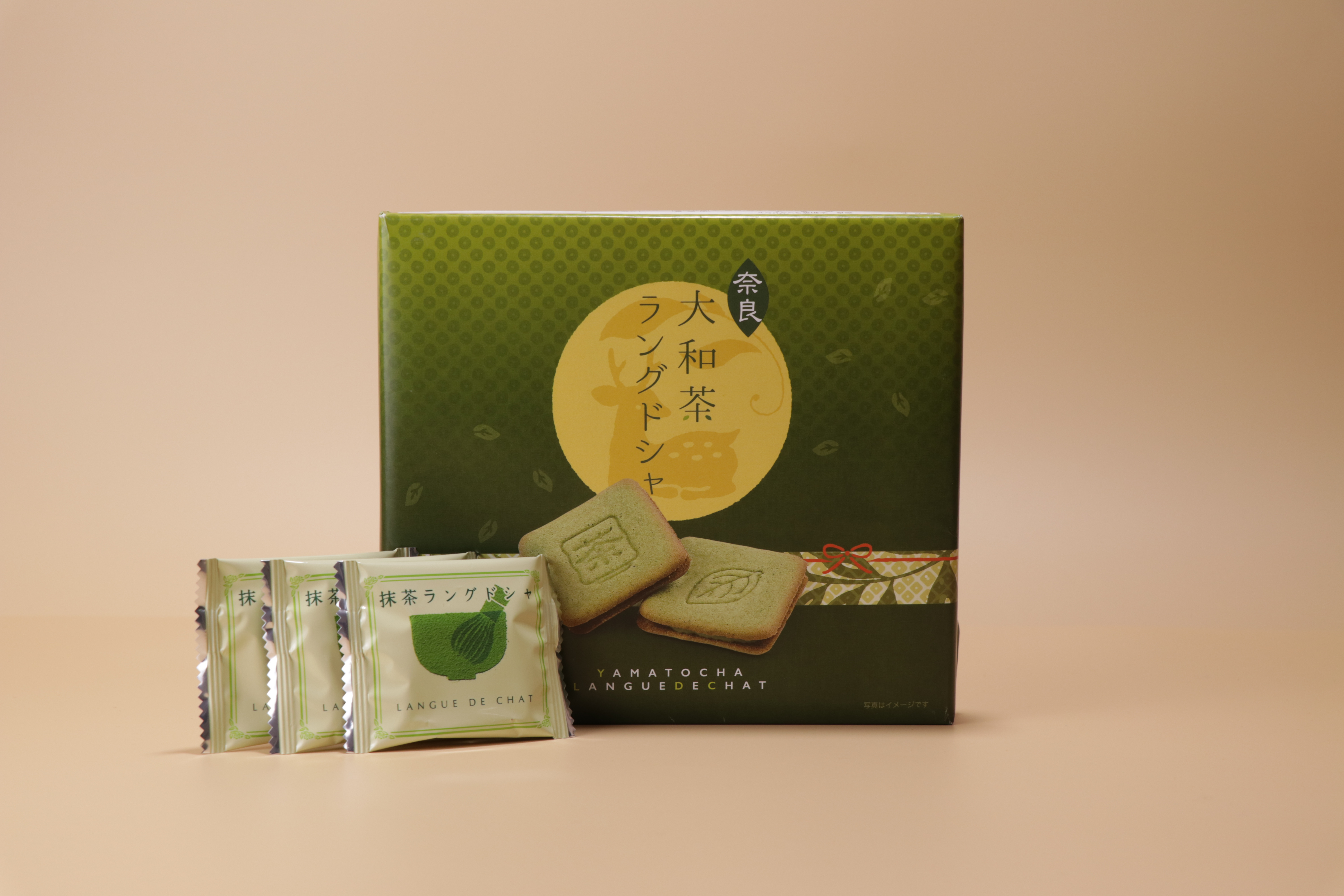 大和茶貓舌餅